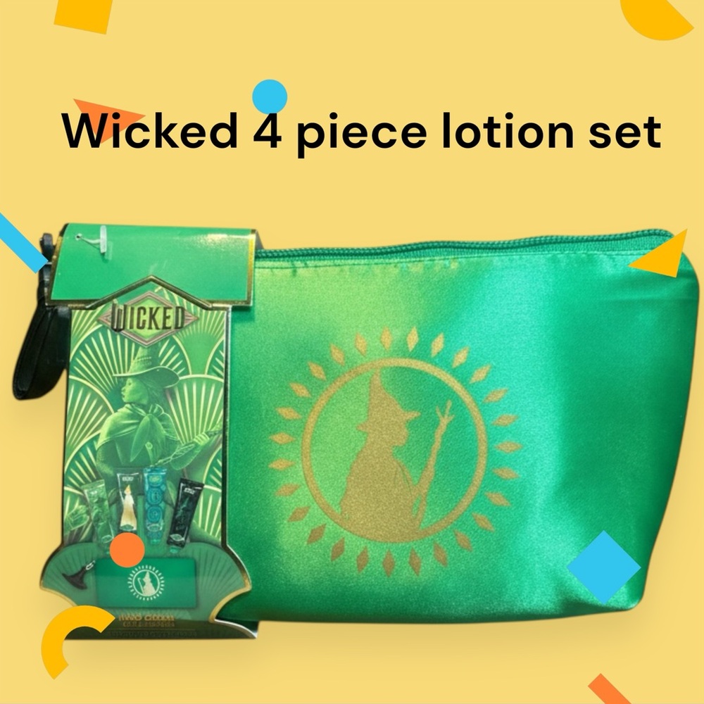 Green 4-Piece Lotion Set